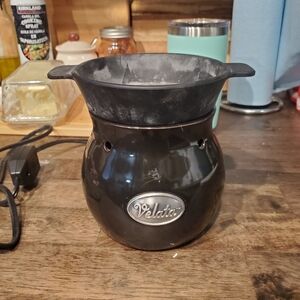 Black Fondue Warmer - Black